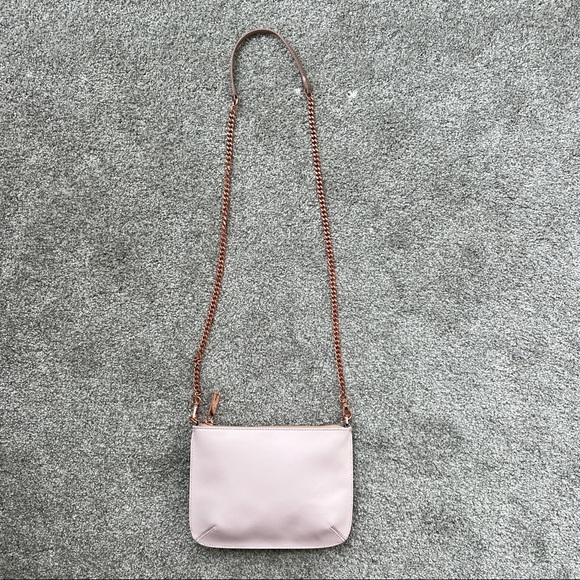 Ted Baker Becky Crosshatch Leather Across Body Bag Like New - Picture 5 of 11